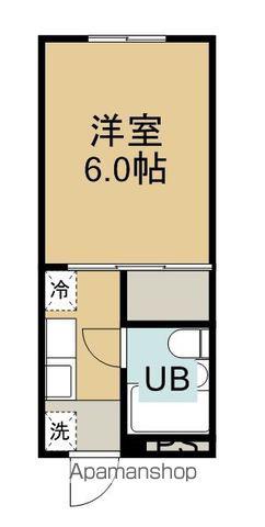 エスペランサ畑中Ⅰ(1K/3階)の間取り写真