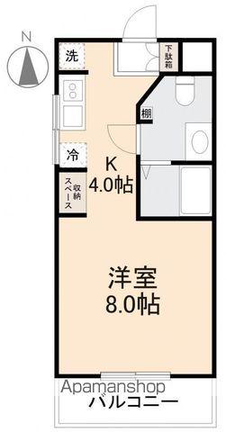 COMMON IMAZATO(ワンルーム/2階)の間取り写真