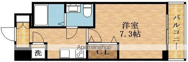 セレニテ京橋クレア(1K/9階)の間取り写真