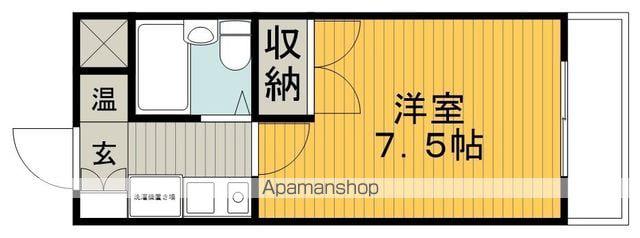 アメニティ刀根山(1K/2階)の間取り写真
