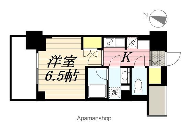 フレンシア高円寺北(1K/2階)の間取り写真