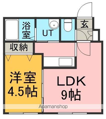 ACCELERATEN30(1LDK/2階)の間取り写真