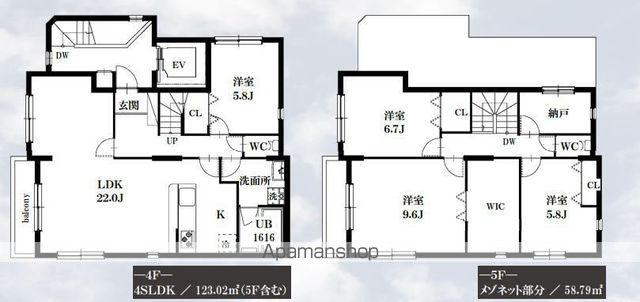 シャッツクヴェレ(4SLDK/4階)の間取り写真