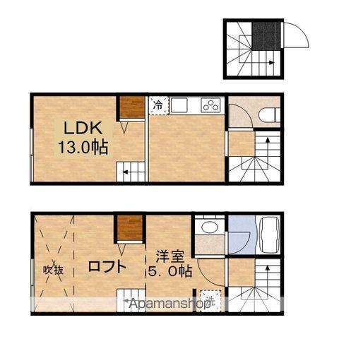RECOLTE CINQ(1LDK/1階)の間取り写真