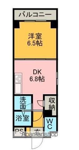 グリーンパレスK(1DK/3階)の間取り写真