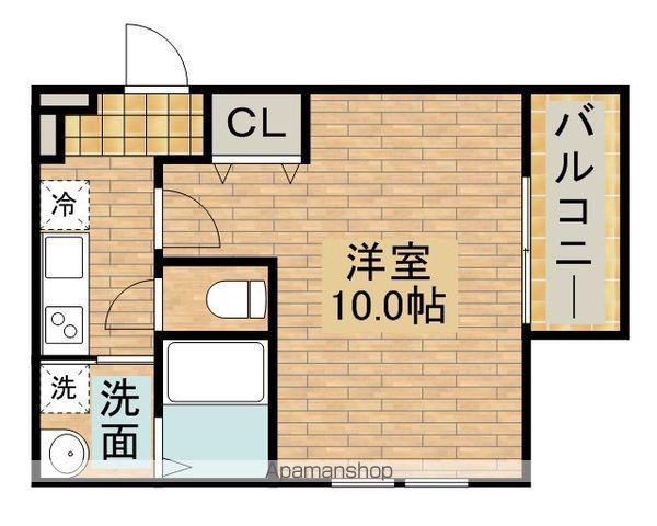 フジパレス百舌鳥本町Ⅱ番館(1K/1階)の間取り写真