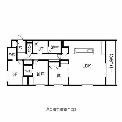 RーFINO札幌桑園(3LDK/5階)の間取り写真