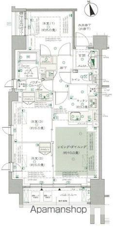 セントラルレジデンス西早稲田 12階階 間取り