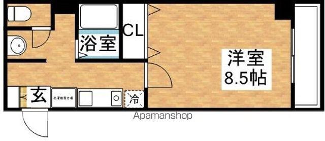 M・プラザ新大阪弐番館(1K/4階)の間取り写真