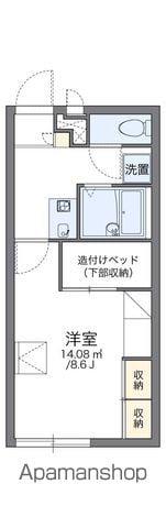 レオパレスVENT(1K/1階)の間取り写真