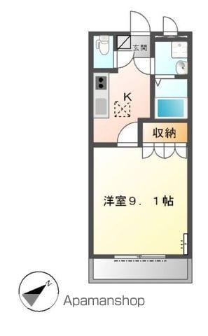 グラン・レユシール(1K/1階)の間取り写真