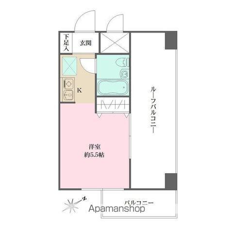 ライオンズマンション磯子第3 5階階 間取り