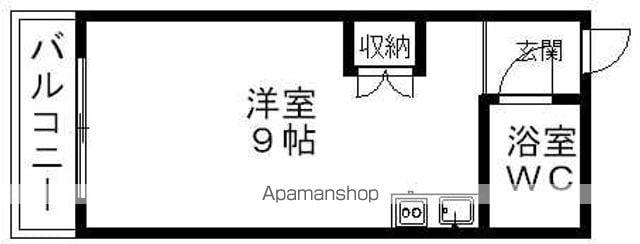 第77松井ビル(ワンルーム/5階)の間取り写真