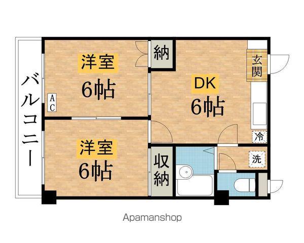 プリメールマンション 1階階 間取り