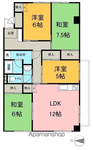 アネックス庄内(4LDK/2階)の間取り写真