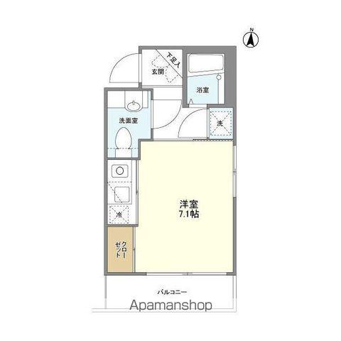 ベルファース都立大学 4階階 間取り