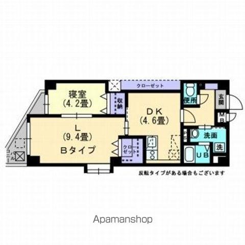 ヴェラヴィータ泉町Ⅲ(2DK/2階)の間取り写真