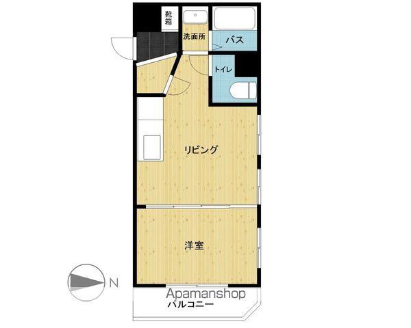 アーバンベルデ長浜(1LDK/8階)の間取り写真