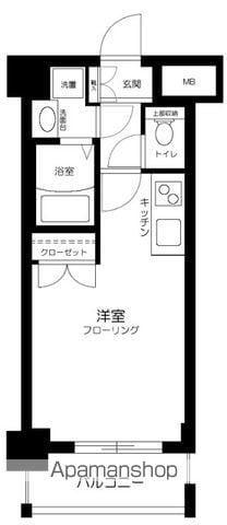 ミルーム中落合 3階階 間取り