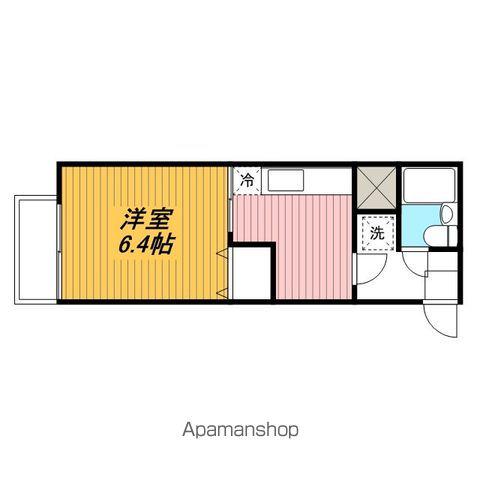 MF10ビル(1K/4階)の間取り写真