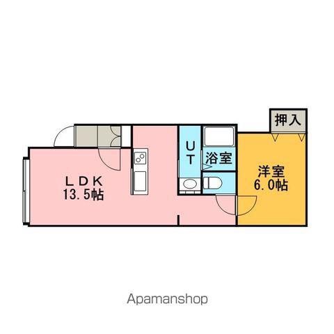 メイブリーズ(1LDK/1階)の間取り写真