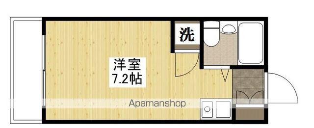 藤崎ビル2(ワンルーム/2階)の間取り写真