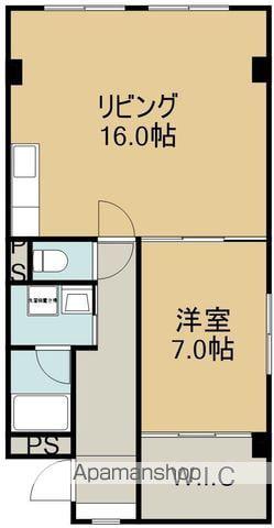 リヴェール杉並(1LDK/3階)の間取り写真