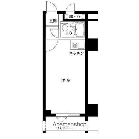ライオンズマンション中野第3 8階階 間取り