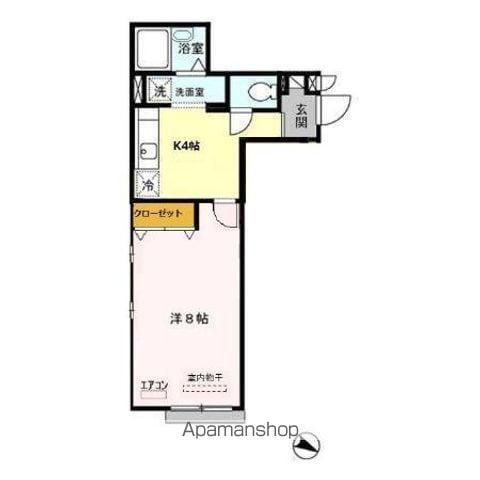 ヴェリタ サクラーレ(1K/3階)の間取り写真