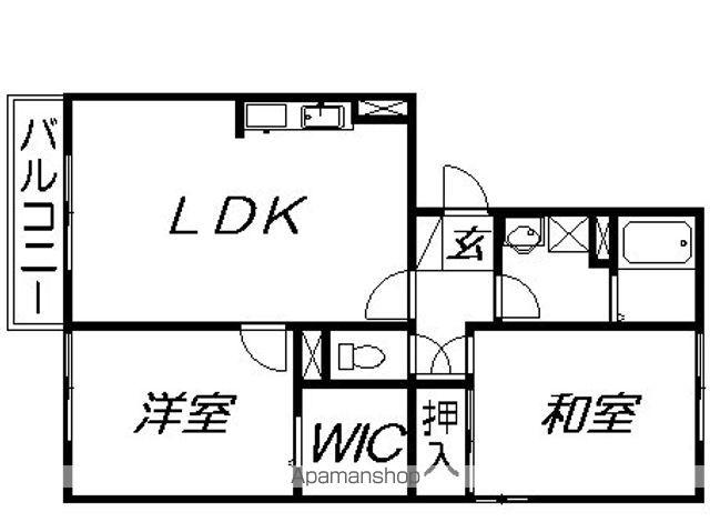 エントランス(2LDK/2階)の間取り写真