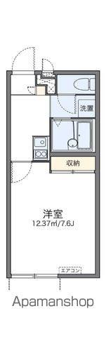 レオパレスアルテス(1K/2階)の間取り写真