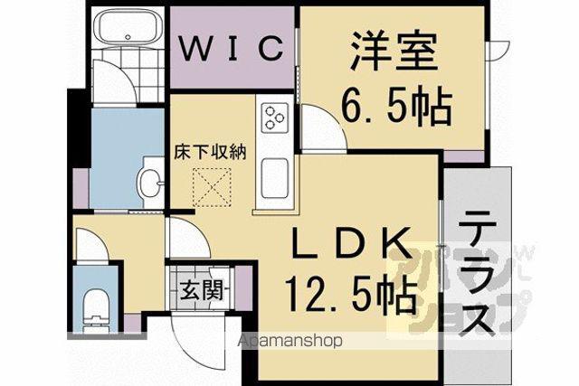 グランメゾン ヒラキ(1LDK/1階)の間取り写真
