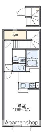レオネクストパールソレイユ(1K/2階)の間取り写真