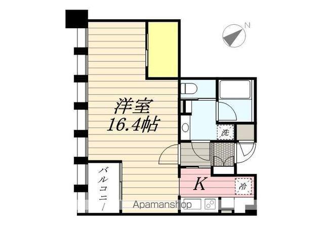 THE APARTMENT HAKATAⅡ(ワンルーム/2階)の間取り写真