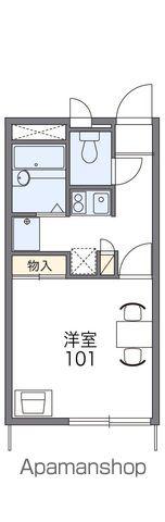 レオパレスNIMO(1K/2階)の間取り写真