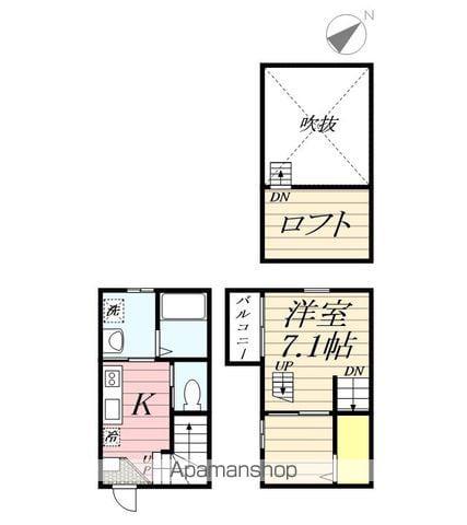スプレンダー博多駅東(1K/1階)の間取り写真
