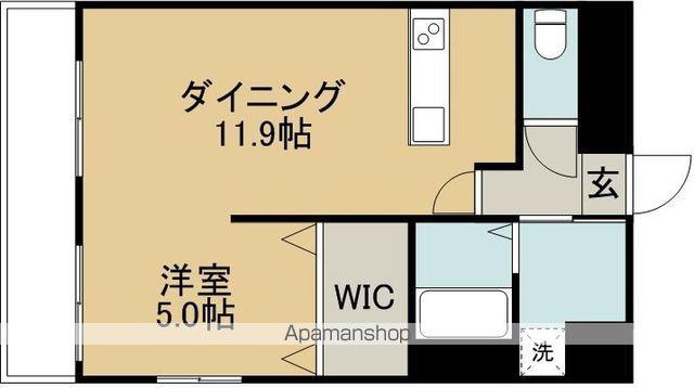 PARK WAILEA(1LDK/2階)の間取り写真