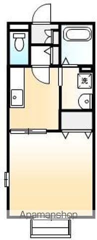 カーサ・ラ・コスタ(1K/1階)の間取り写真