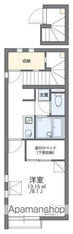 レオネクストT&K(1K/2階)の間取り写真