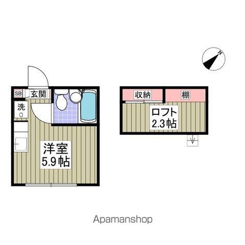 MY PLAN H(ワンルーム/1階)の間取り写真