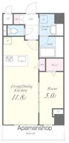 KS AVENIR(1LDK/3階)の間取り写真