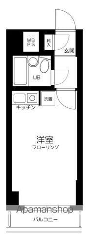 ライオンズマンション方南町第2(ワンルーム/2階)の間取り写真