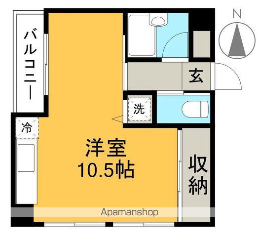 SUN GROVE(ワンルーム/2階)の間取り写真