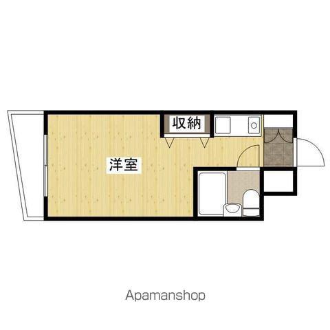 サンコート楠木(ワンルーム/4階)の間取り写真