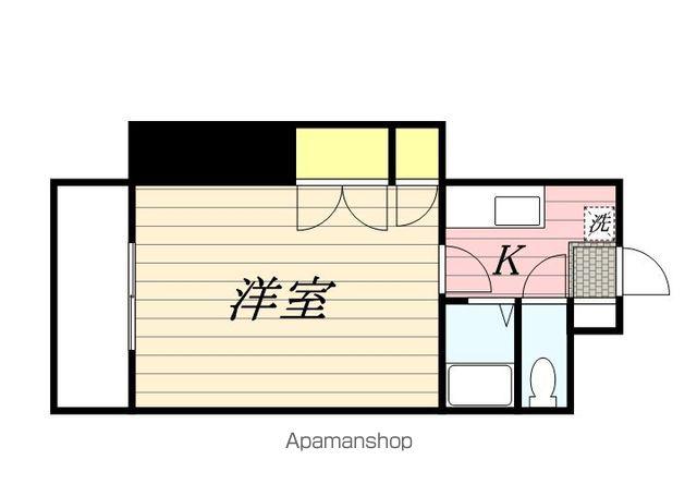 アーバンフィールド東Ⅱ(1K/1階)の間取り写真