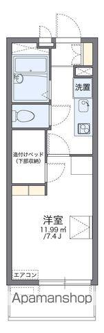 レオパレス玉楽(1K/2階)の間取り写真