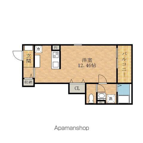 FSTYLE西取石4号館(ワンルーム/2階)の間取り写真