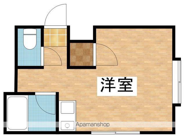 越後線 白山駅(新潟) 徒歩27分 2階建 築36年(ワンルーム/2階)の間取り写真