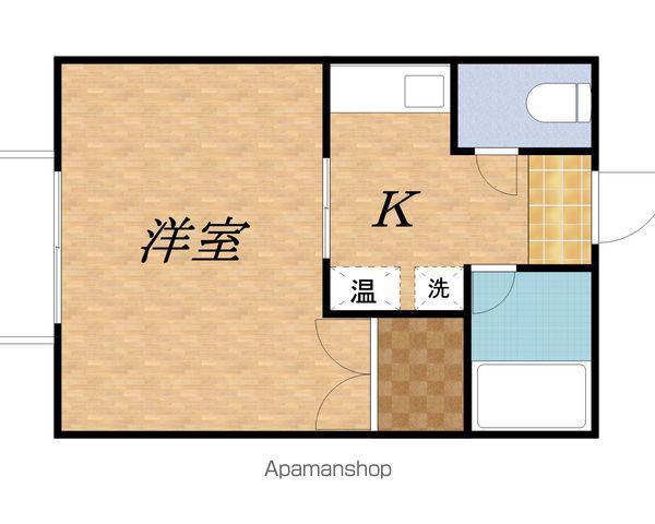 シャトリオン前原(1K/2階)の間取り写真
