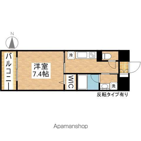 GRAND ESPOIR IZUMI(1K/11階)の間取り写真